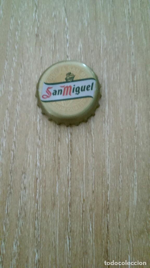 Coleccionismo: CHAPA CERVEZA SAN MIGUEL
