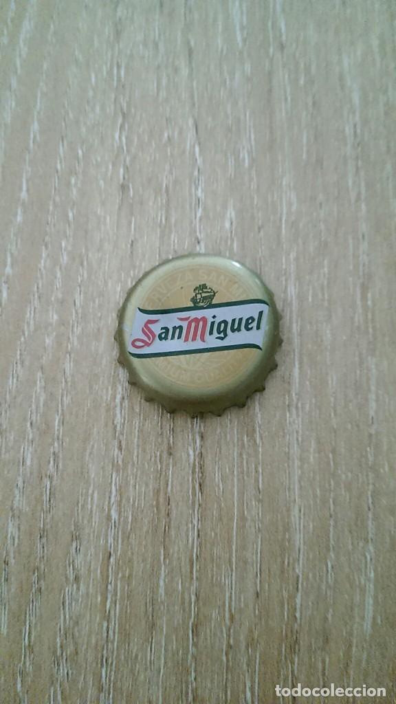 Coleccionismo: CHAPA CERVEZA SAN MIGUEL