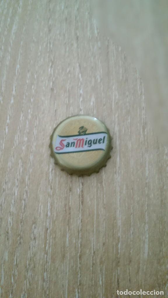 Coleccionismo: CHAPA CERVEZA SAN MIGUEL