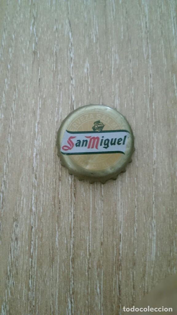 Coleccionismo: CHAPA CERVEZA SAN MIGUEL