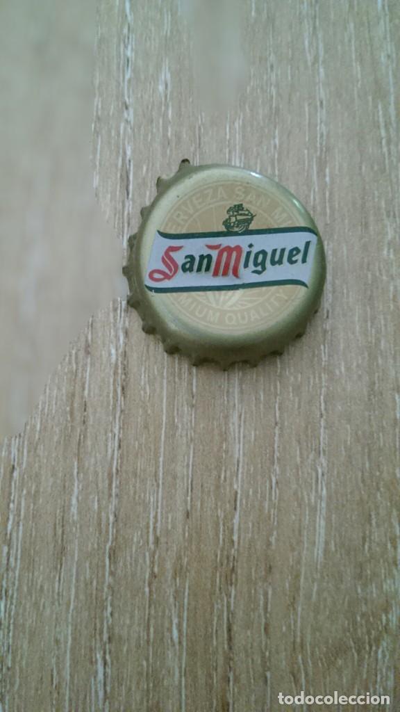 Coleccionismo: CHAPA CERVEZA SAN MIGUEL