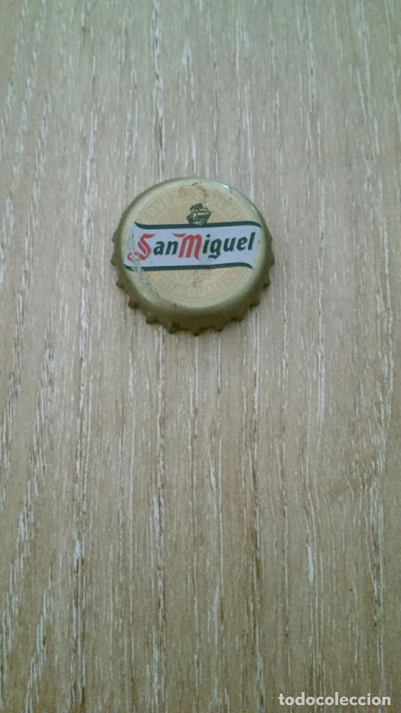 Coleccionismo: CHAPA CERVEZA SAN MIGUEL