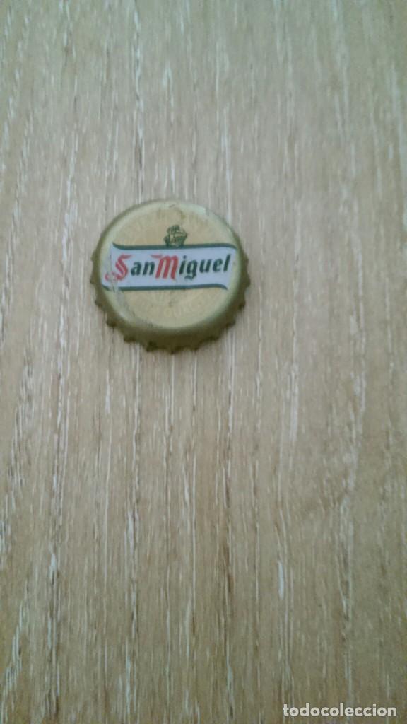 Coleccionismo: CHAPA CERVEZA SAN MIGUEL