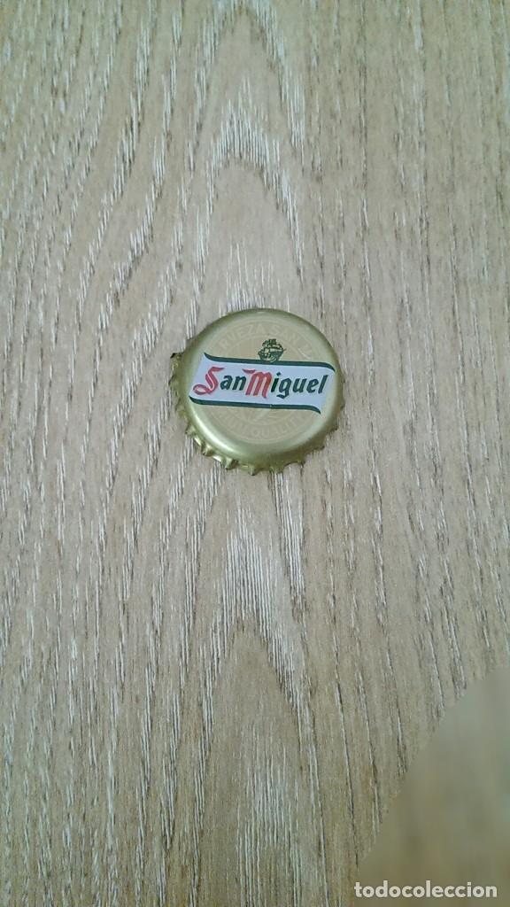 Coleccionismo: CHAPA CERVEZA SAN MIGUEL