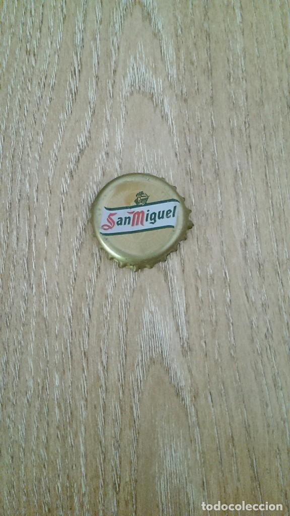 Coleccionismo: CHAPA CERVEZA SAN MIGUEL