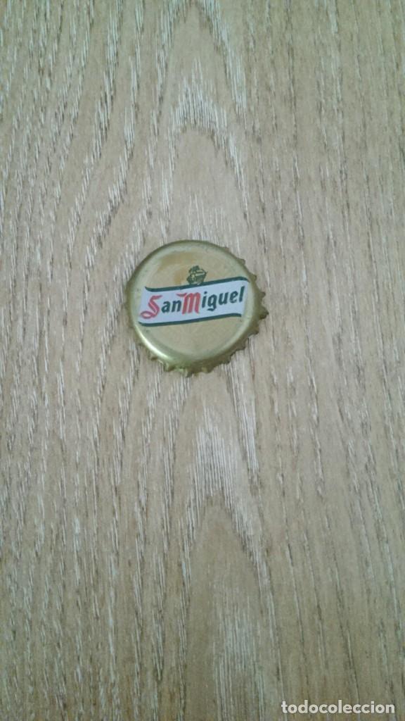 Coleccionismo: CHAPA CERVEZA SAN MIGUEL