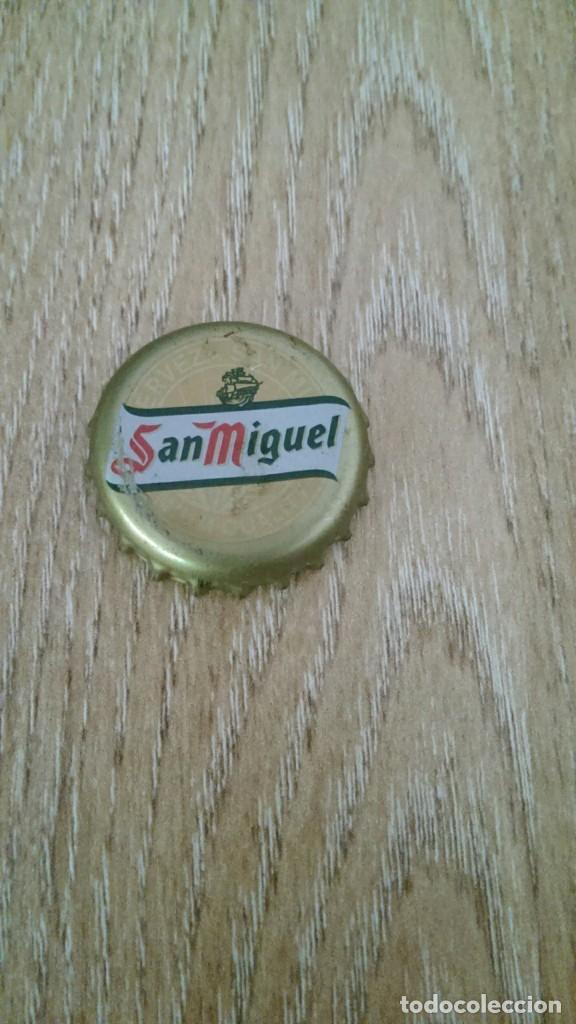 Coleccionismo: CHAPA CERVEZA SAN MIGUEL
