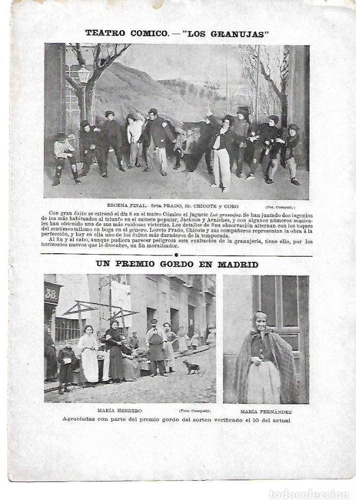 Sammelleidenschaft Papier: A&Ntilde;O 190? RECORTE PRENSA LOTERIA NAVIDAD PREMIO GORDO MADRID MARIA HERRERO MARIA FERNANDEZ