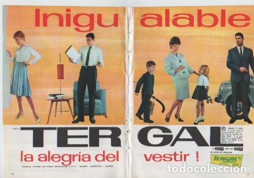 Coleccionismo: ANUNCIO PUBLICIDAD PRENDAS TERGAL-LICOR 43-BEETHOVEN