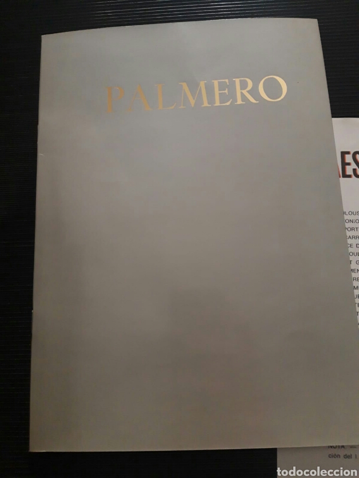 Coleccionismo: Folleto de exposici&oacute;n del pintor Alfredo Palmero, 1978
