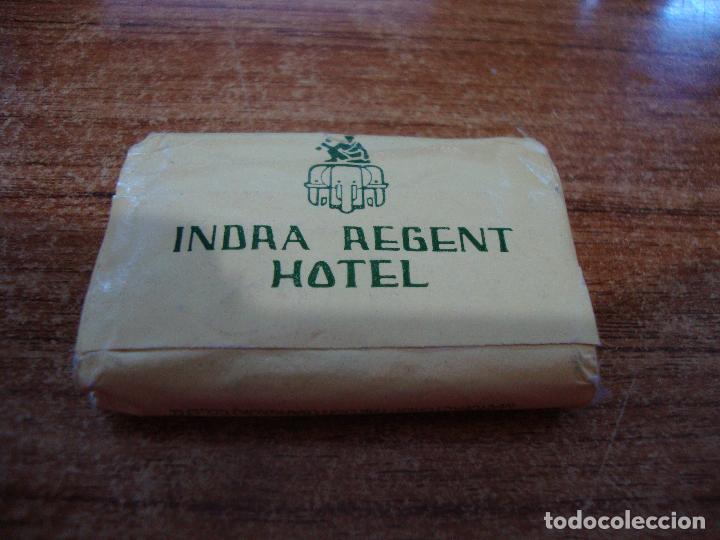 Coleccionismo: PASTILLA JABON PEQUE&Ntilde;A HOTEL INDRA REGENT HOTEL