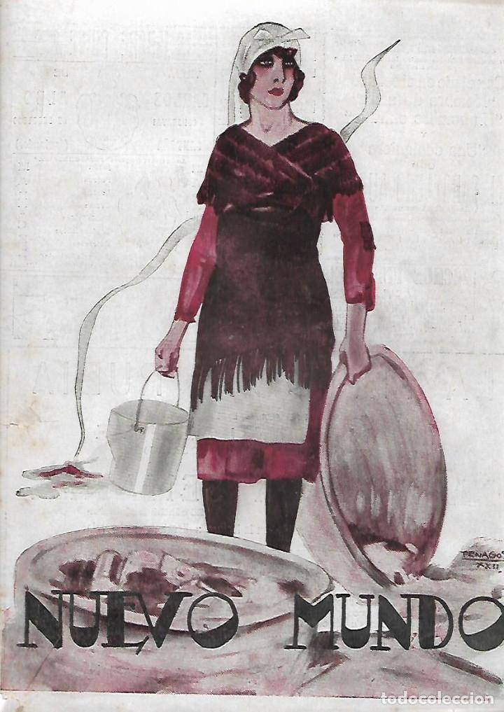 Collezionismo: A&Ntilde;O 1923 RECORTE PRENSA DIBUJO PENAGOS