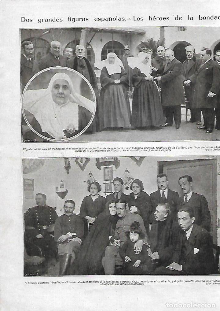 Collecting paper: A&Ntilde;O 1923 HEROICO SARGENTO VASALLO EN GRANADA VISITA FAMILIA SARGENTO ORTIZ ULTIMAS VOLUNTADES