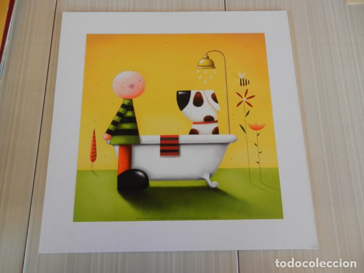 Coleccionismo: L&Aacute;MINA INFANTIL - SPC/719 - BATHTIME BY JO PORRY - MIDE 25X25 CM.