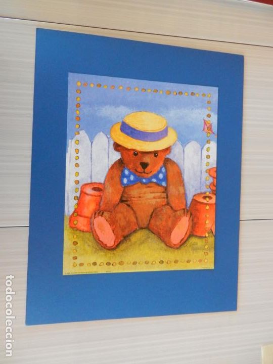 Coleccionismo: L&Aacute;MINA INFANTIL OSO - GALERY DIVISION INTERNACIONAL - KG 215 - 1999 - MIDE 25X20 CM.