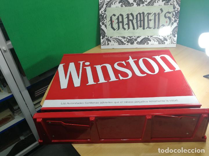 Collecting: EXPENDEDOR DE TABACOS O PAQUETES DE CIGARRILLOS VINTAGES, WINSTON