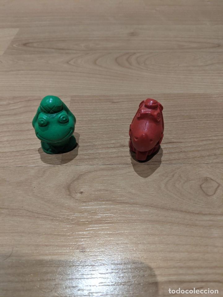 Coleccionismo: 2 FIGURAS DE COLORES DE CERA