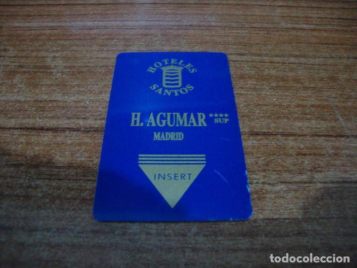 Coleccionismo: LLAVE TARJETA HOTEL EL AGUMAR - Foto 1