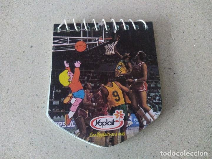 Coleccionismo: Antigua publicidad Yoplait mundobasket a&ntilde;os 80