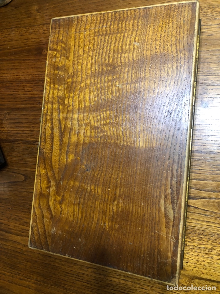 Coleccionismo: CAJA DE MADERA PARA PELOTAS DE PING PONG - Foto 9