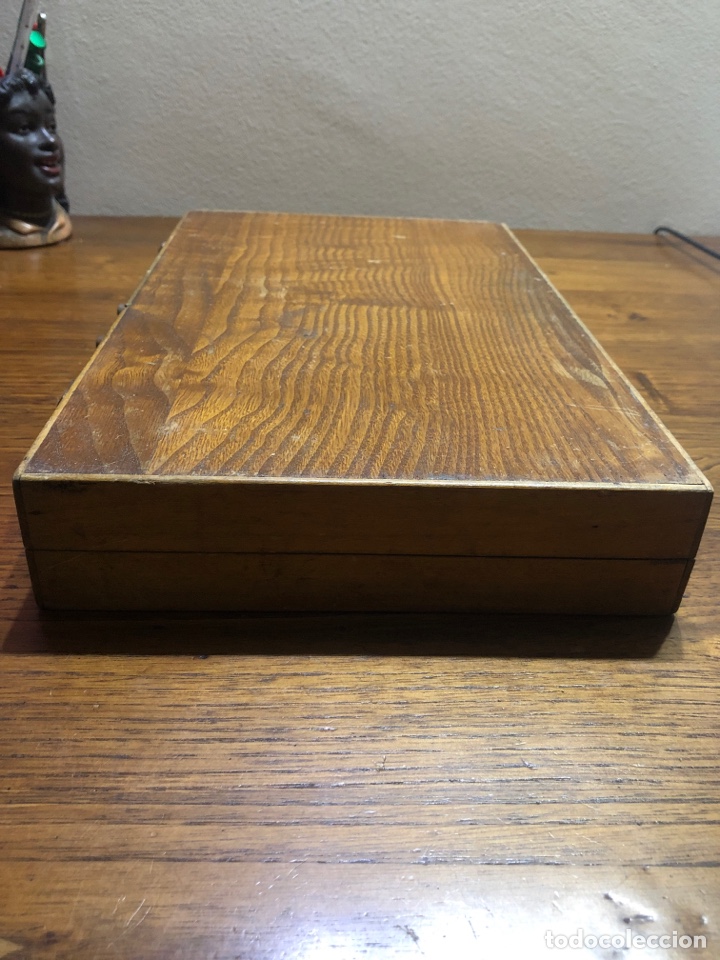 Coleccionismo: CAJA DE MADERA PARA PELOTAS DE PING PONG - Foto 10