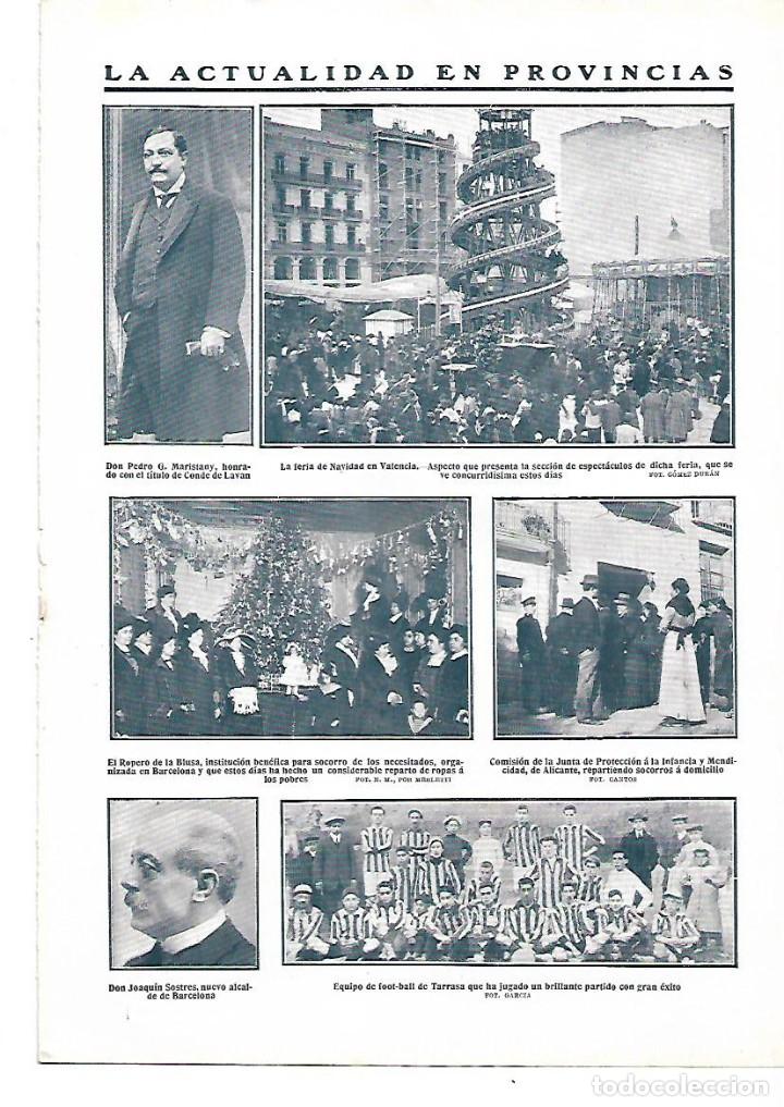 Collecting paper: A&Ntilde;O 1912 RECORTE PRENSA DEPORTES FOTOGRAFIA DEL EQUIPO DE FUTBOL DEL TERRASSA TARRASA