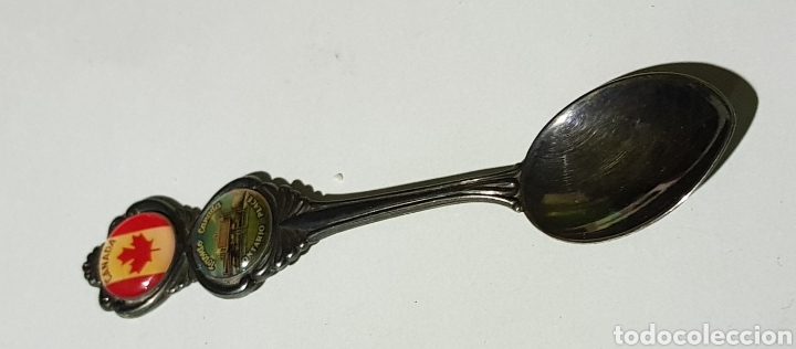 Coleccionismo: Cuchara souvenir canada - car201