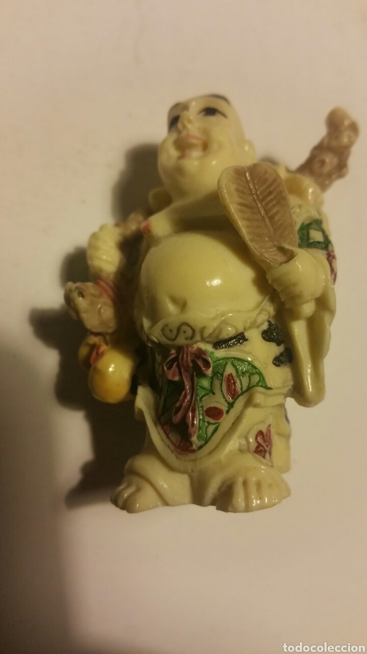 Coleccionismo: Netsuke de resina, 6 cm de alto. - Foto 5