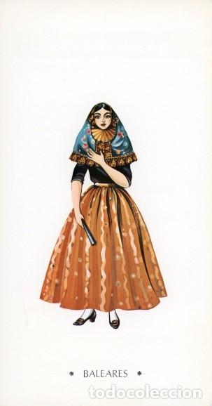 Coleccionismo: L&Aacute;MINA MUJERES CON TRAJES REGIONALES, Baleares. LABORATORIOS CASEN, ZARAGOZA