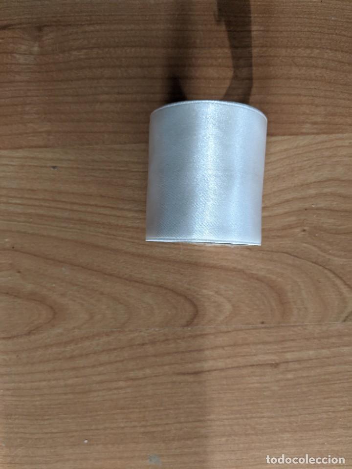Sammeln: CINTA RASO BLANCO 5 CM. ANCHO X 1,10 METROS