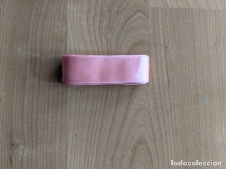 Collectionnisme: CINTA RASO ROSA CHICLE 2,5 CM. ANCHO X 4,6 METROS