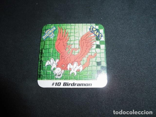 Coleccionismo: STAKS DIGIMON DIGITAL MONSTERS 02 - N&ordm; 10 - BIRDRAMON - PANINI 2001- MUY BUEN ESTADO.
