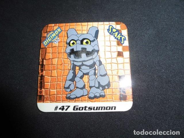 Coleccionismo: STAKS DIGIMON DIGITAL MONSTERS 02 - N&ordm; 47 - GOTSUMON - PANINI 2001- MUY BUEN ESTADO.