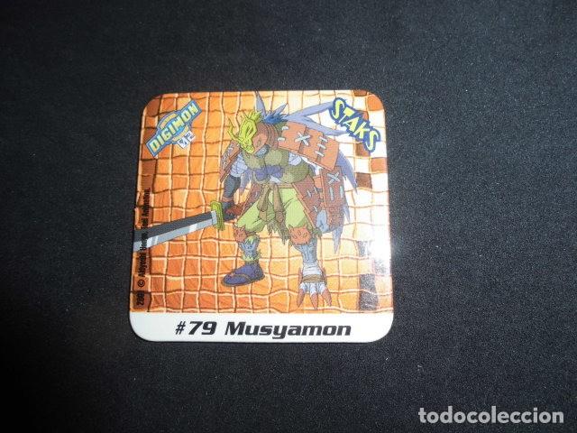 Coleccionismo: STAKS DIGIMON DIGITAL MONSTERS 02 - N&ordm; 79 - MUSYAMON - PANINI 2001- MUY BUEN ESTADO.