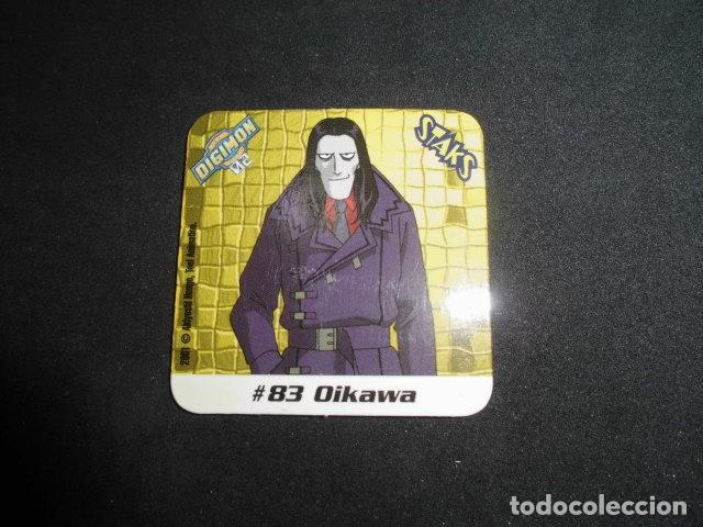 Coleccionismo: STAKS DIGIMON DIGITAL MONSTERS 02 - N&ordm; 83 - OIKAWA - PANINI 2001- MUY BUEN ESTADO.