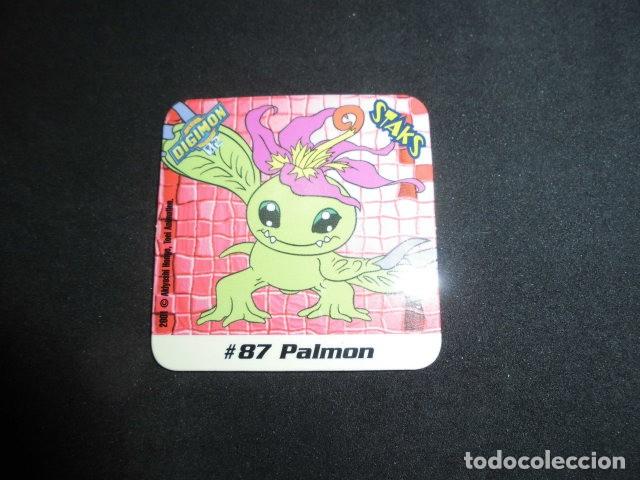 Coleccionismo: STAKS DIGIMON DIGITAL MONSTERS 02 - N&ordm; 87 - PALMON - PANINI 2001- MUY BUEN ESTADO.