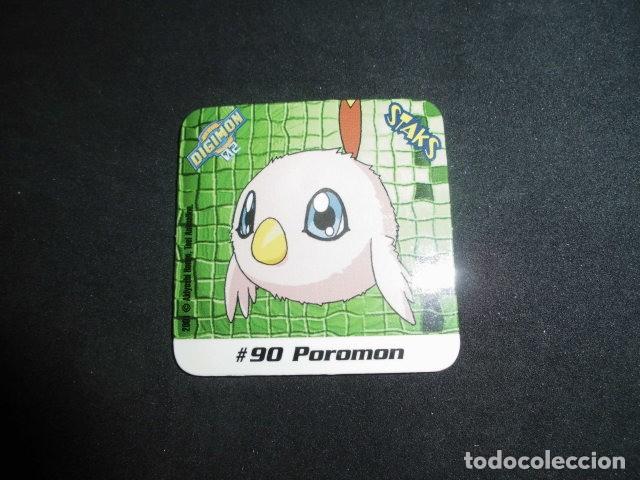 Coleccionismo: STAKS DIGIMON DIGITAL MONSTERS 02 - N&ordm; 90 - POROMON - PANINI 2001- MUY BUEN ESTADO.