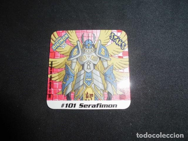 Coleccionismo: STAKS DIGIMON DIGITAL MONSTERS 02 - N&ordm; 101 - SERAFIMON - PANINI 2001- MUY BUEN ESTADO.