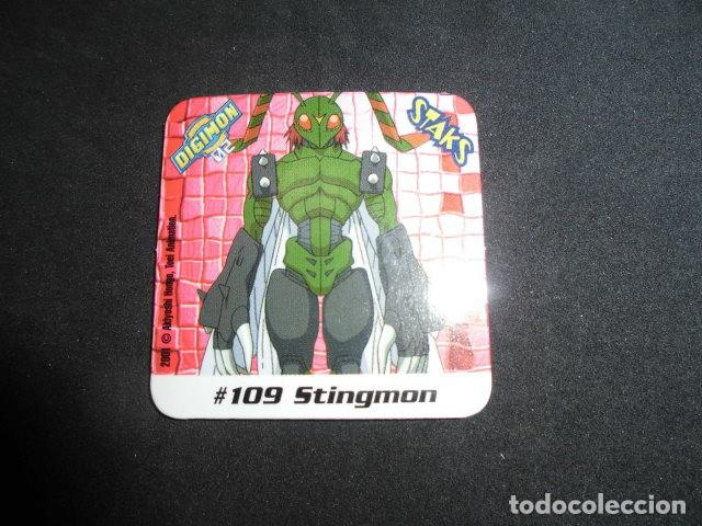 Coleccionismo: STAKS DIGIMON DIGITAL MONSTERS 02 - N&ordm; 109 - STINGMON - PANINI 2001- MUY BUEN ESTADO.