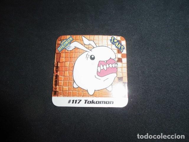 Coleccionismo: STAKS DIGIMON DIGITAL MONSTERS 02 - N&ordm; 117 - TOKOMON - PANINI 2001- MUY BUEN ESTADO.