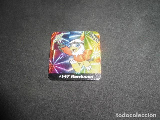 Coleccionismo: STAKS DIGIMON DIGITAL MONSTERS 02 - N&ordm; 147 - HAWKMON - PANINI 2001- MUY BUEN ESTADO.