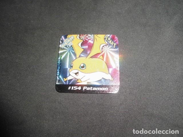 Coleccionismo: STAKS DIGIMON DIGITAL MONSTERS 02 - N&ordm; 154 - PATAMON - PANINI 2001- MUY BUEN ESTADO.