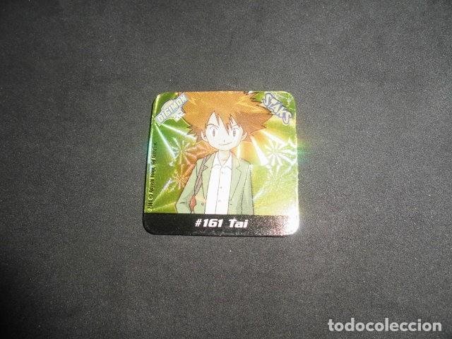 Coleccionismo: STAKS DIGIMON DIGITAL MONSTERS 02 - N&ordm; 161 - TAI - PANINI 2001- MUY BUEN ESTADO.