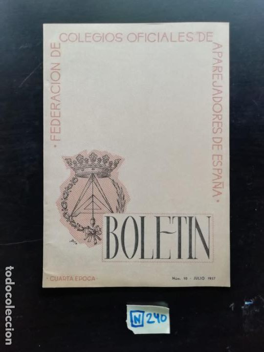 Coleccionismo: Boletin - Foto 1
