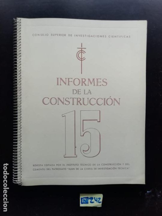 Coleccionismo: Informes De La Construcci&oacute;n - Foto 1