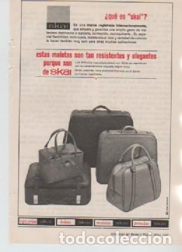 Coleccionismo: ANUNCIO PUBLICIDAD MALETAS DE SKAI