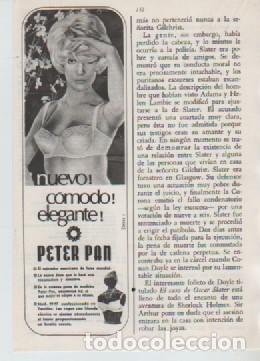 Coleccionismo: ANUNCIO PUBLICIDAD SOSTEN PETER PAN