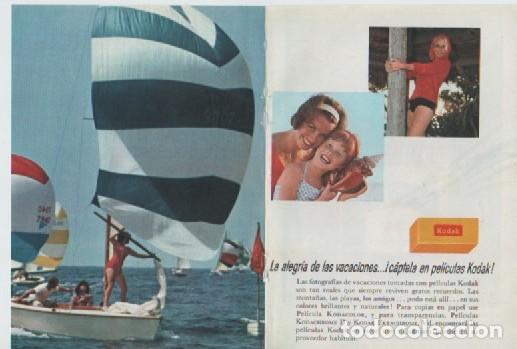 Coleccionismo: ANUNCIO PUBLICIDAD FOTOGRAFIA KODAK -ELECTRODOMESTICOS WESTINGHOUSE-GINEBRA BOOTHS