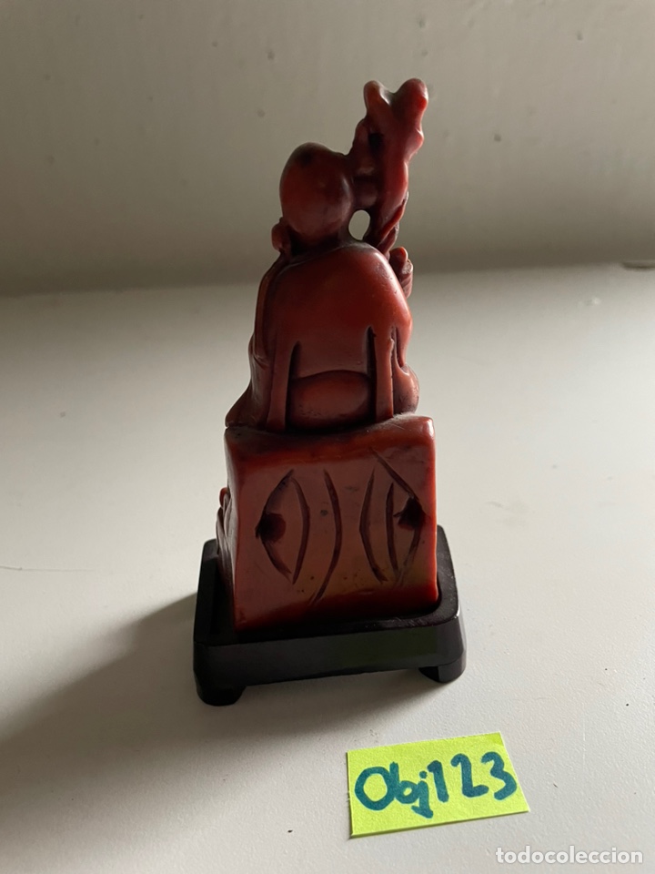 Coleccionismo: PEQUE&Ntilde;A FIGURA DE MONJE - Foto 2