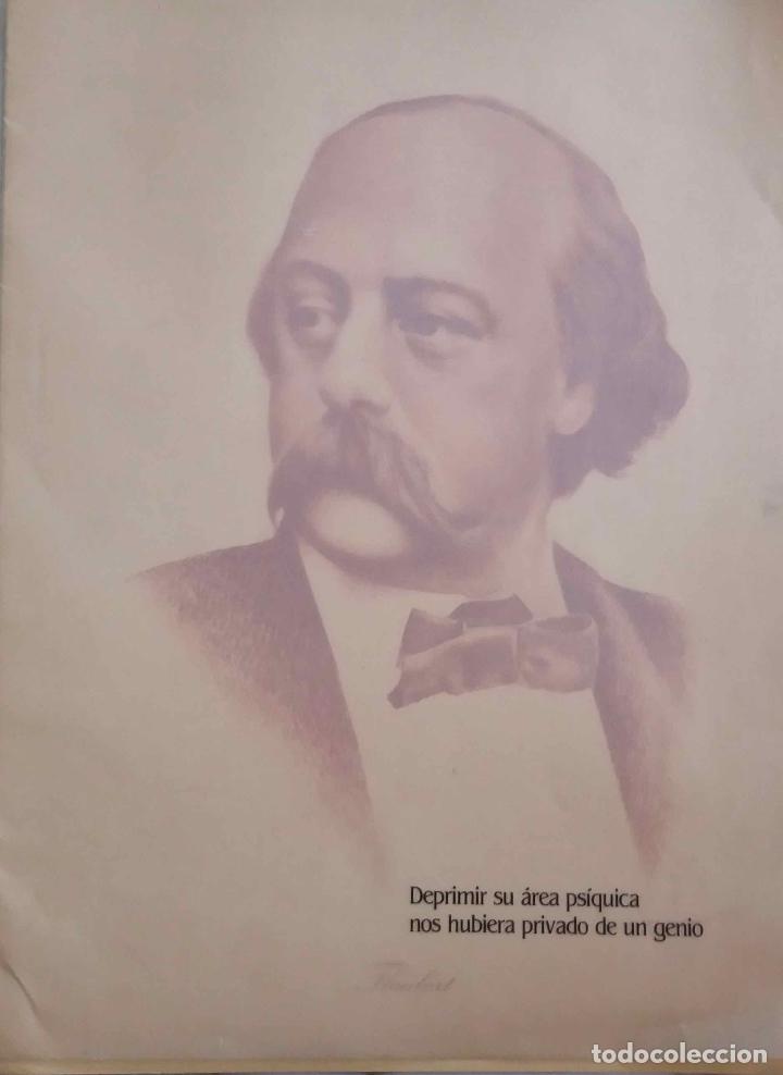 Collecting paper: PUBLICIDAD DEPAKINE. FLAUBERT, L&Aacute;MINA DE CALIDAD. 30 X 40 CM